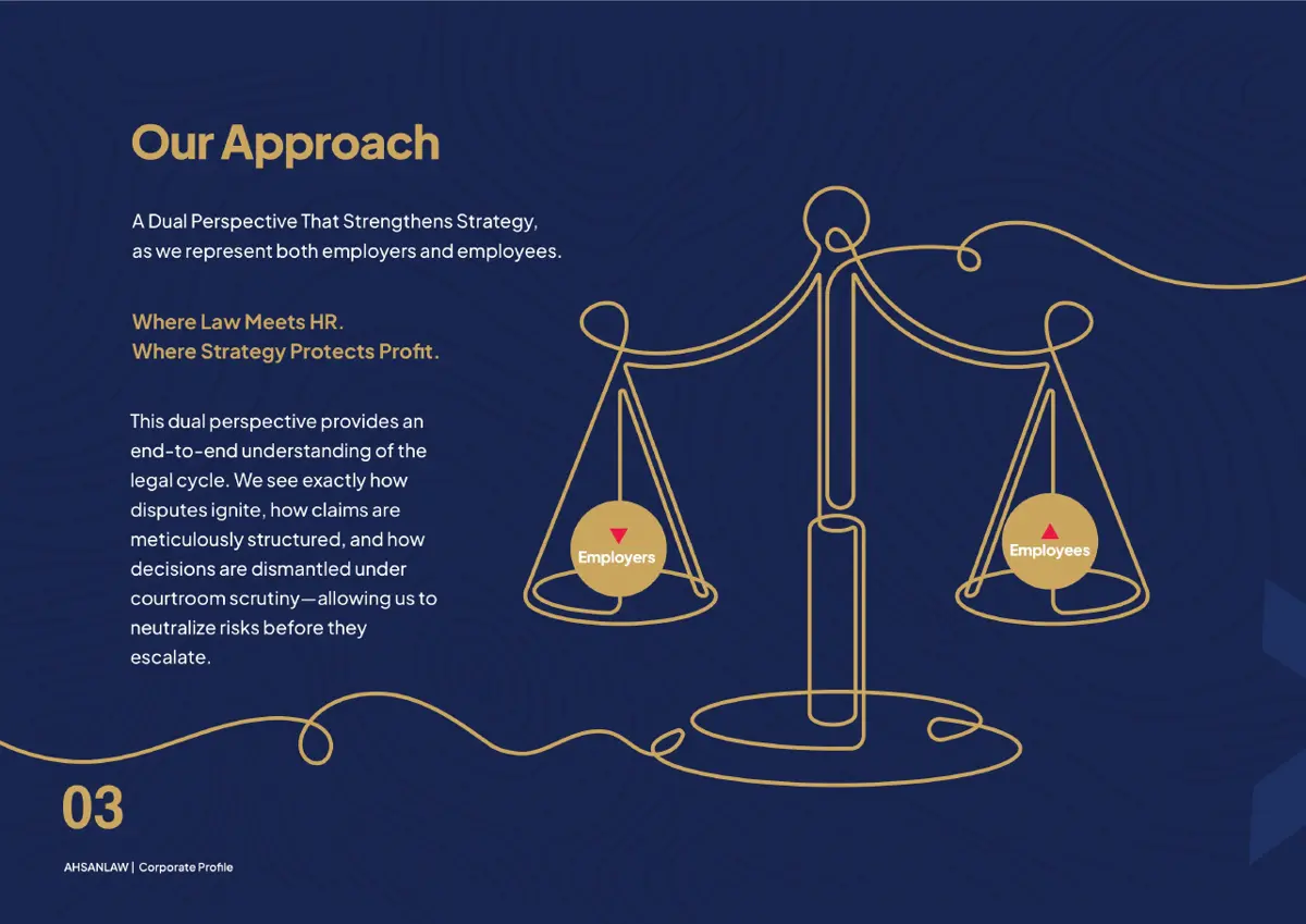 Ahsan Law corporate profile, page 6