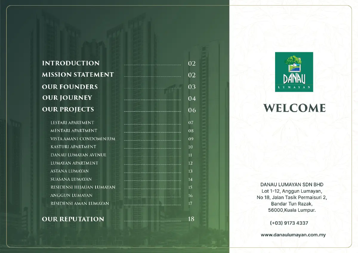 Danau Lumayan corporate profile, page 3