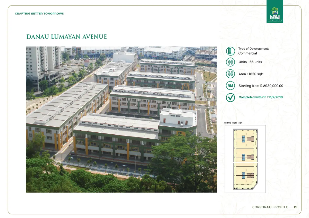 Danau Lumayan corporate profile, page 13