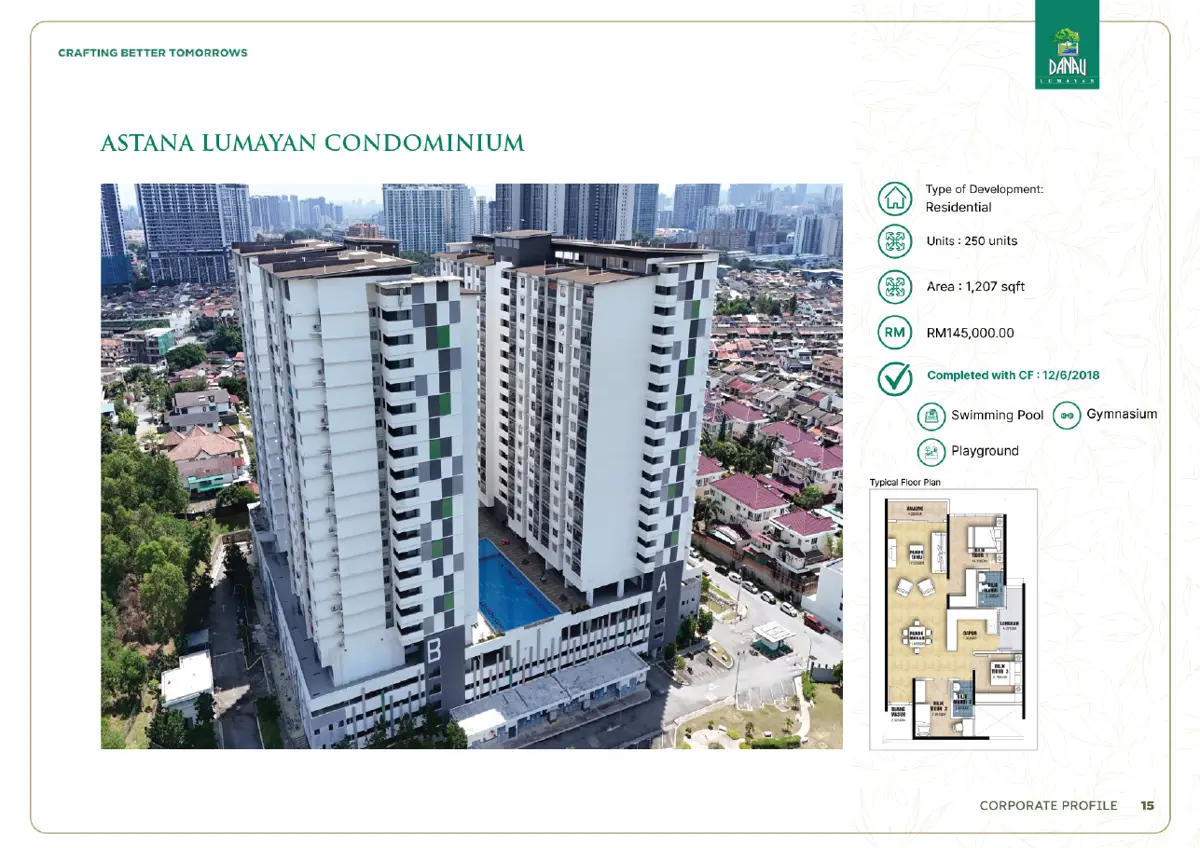 Danau Lumayan corporate profile, page 17