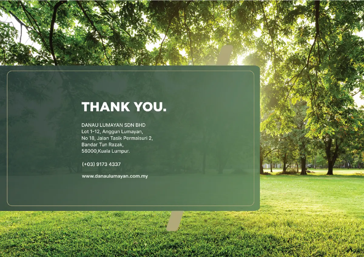 Danau Lumayan corporate profile, page 22